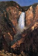 Albert Bierstadt Yellowstone Falls USA oil painting artist